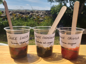 Les trois sauces de La Parrilla